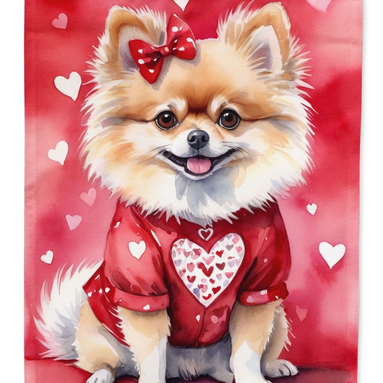 Edge Collections - Multicolor - Winter Holiday Snowfall Scene Yard and Porch Flag - 1 Piece